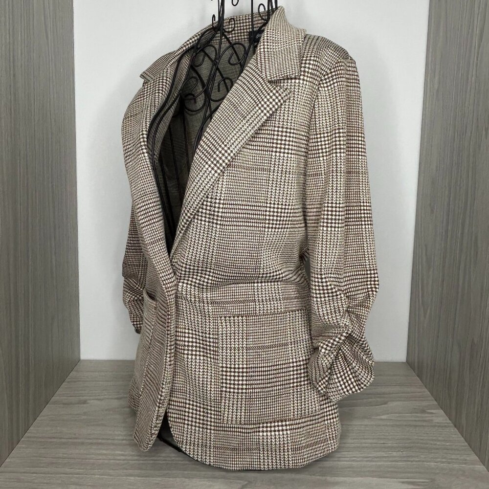 Plaid Business Casual Blazer
